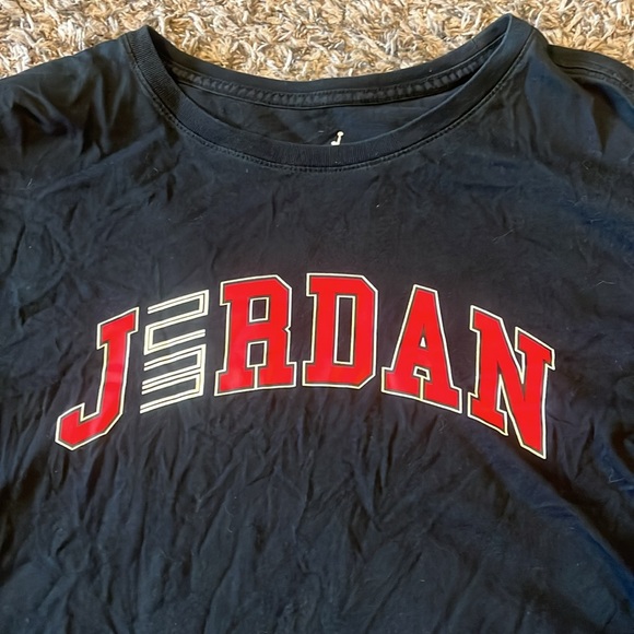 Air Jordan long sleeve “NBA champion years” graphic printed shirt size large - Picture 2 of 8